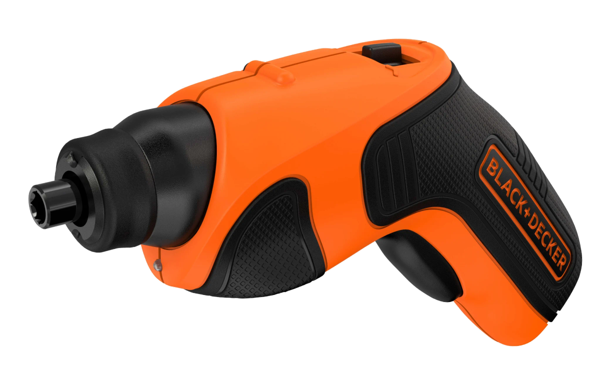 מברג נטען BLACK&DECKER 3.6V Li-ion קומפקטי 6Nm מהירות 190 סל"ד באחריות יבואן רשמי