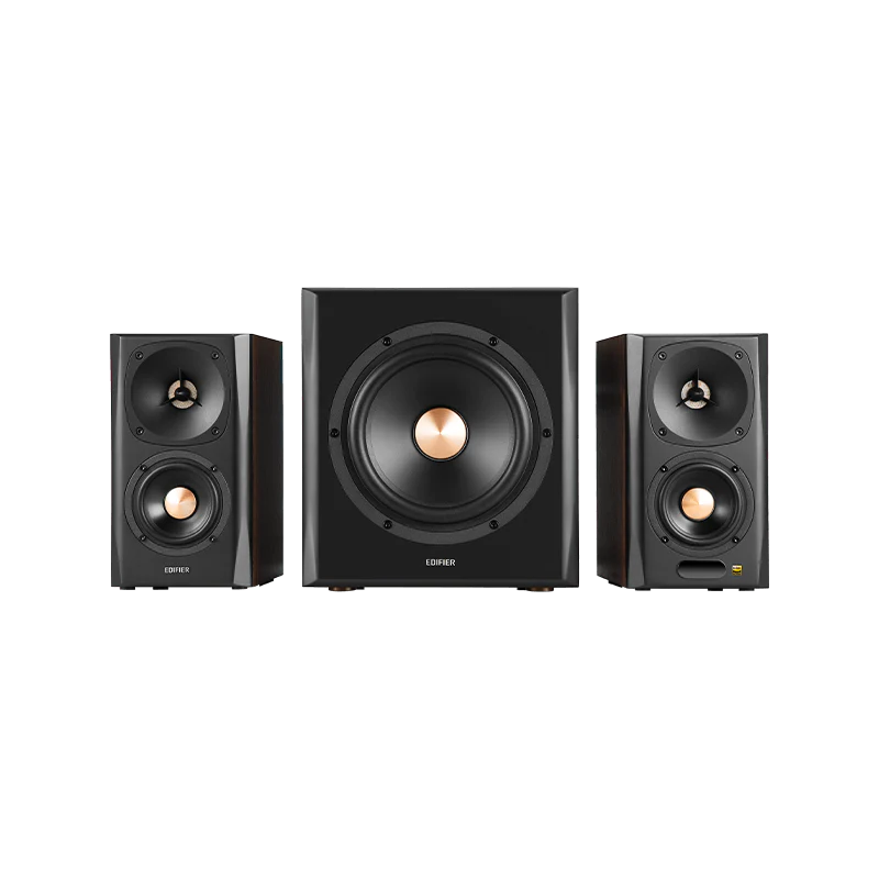 Edifier S350DB - Bookshelf Speaker+Sub 2.1 Speaker(brown)