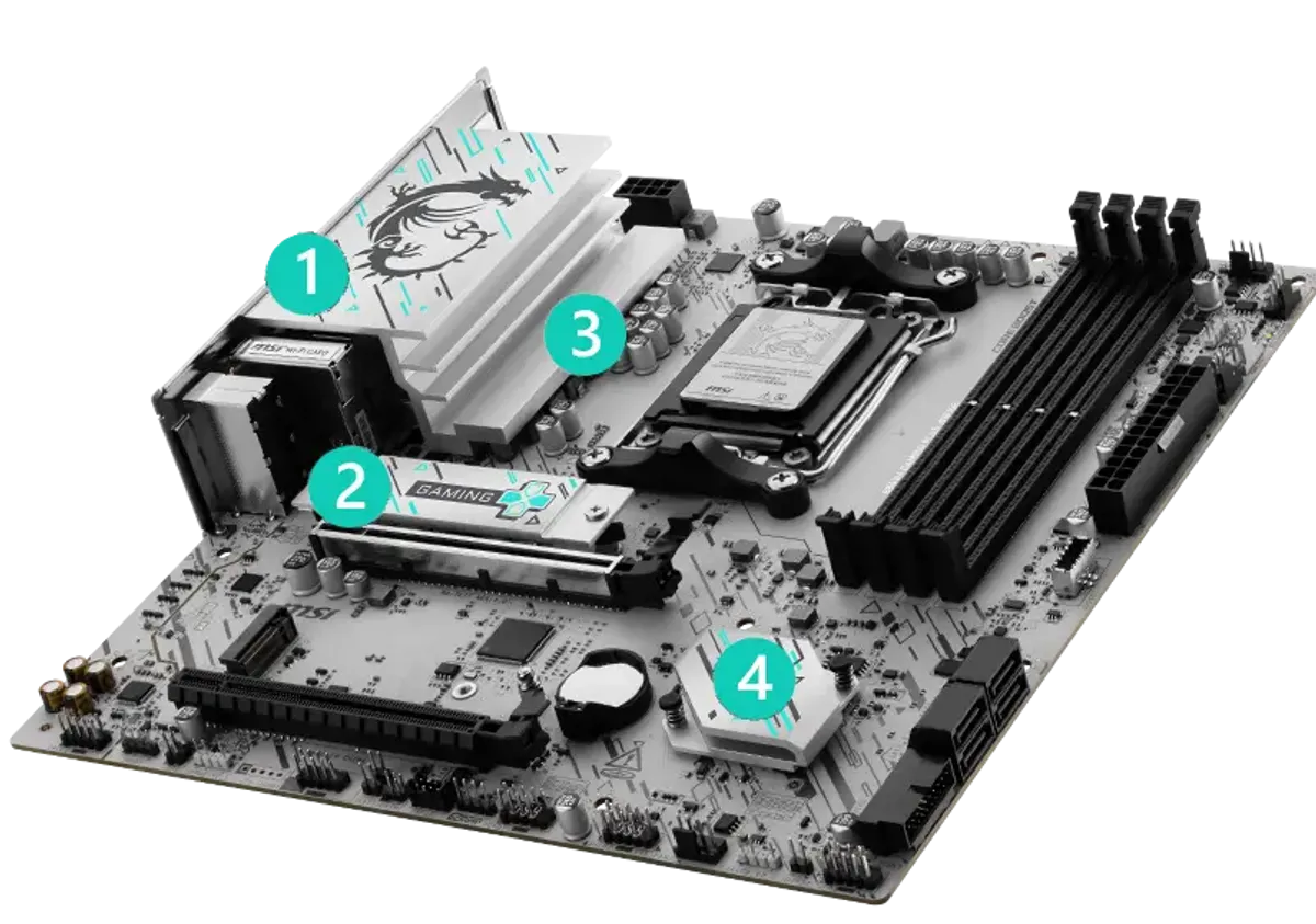 לוח אם B840M GAMING PLUS WIFI6E