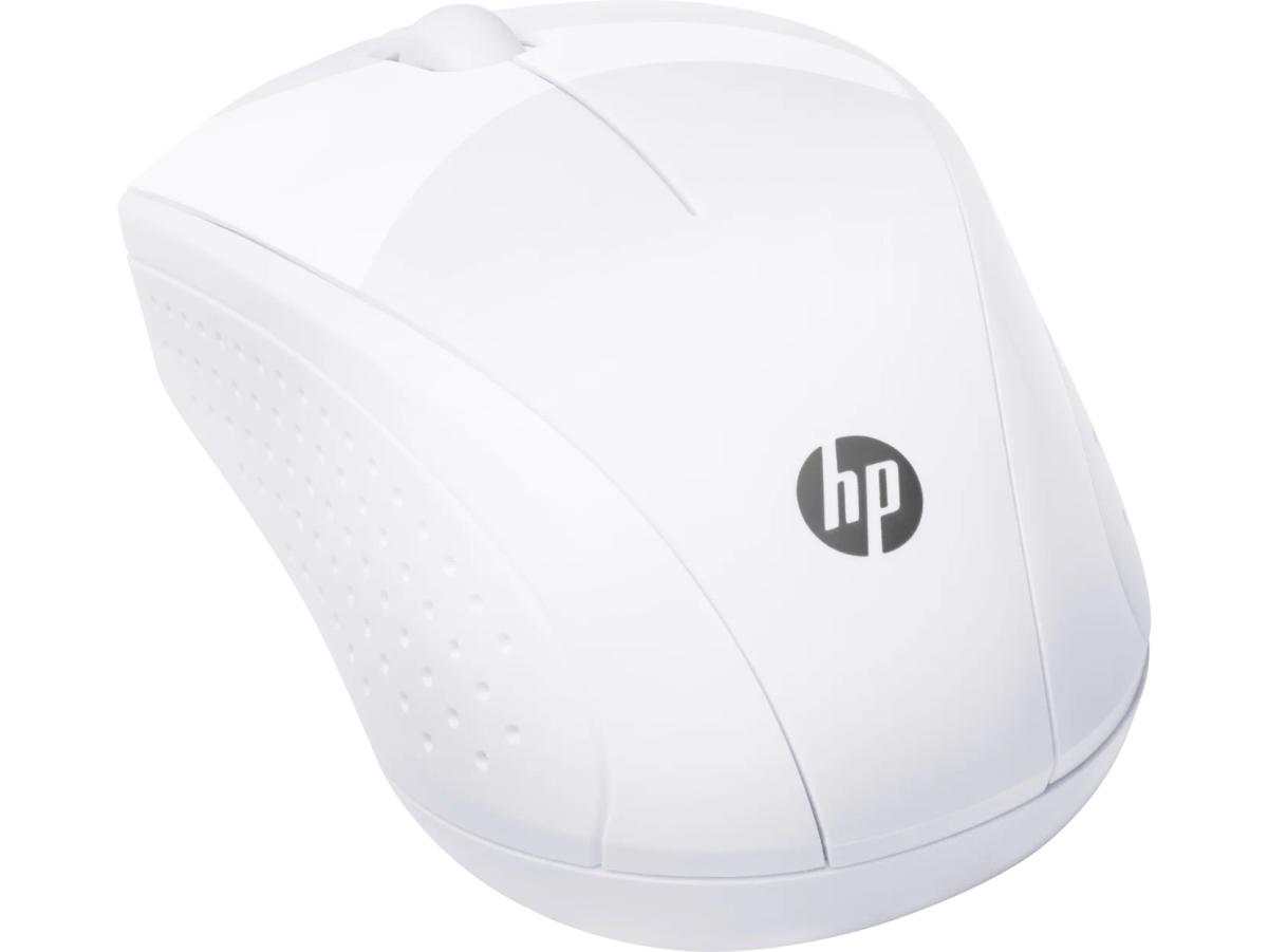 עכבר HP אופטי אלחוטי - דונגל ננו 220 לבן