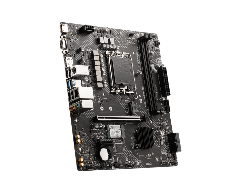 לוח אם MSI  PRO H610M-G WIFI DDR4