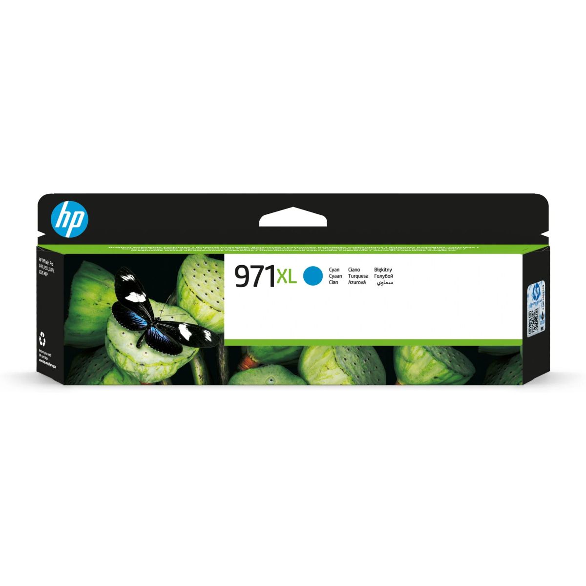 מילוי דיו 971XL ציאןCN626AE X476 551