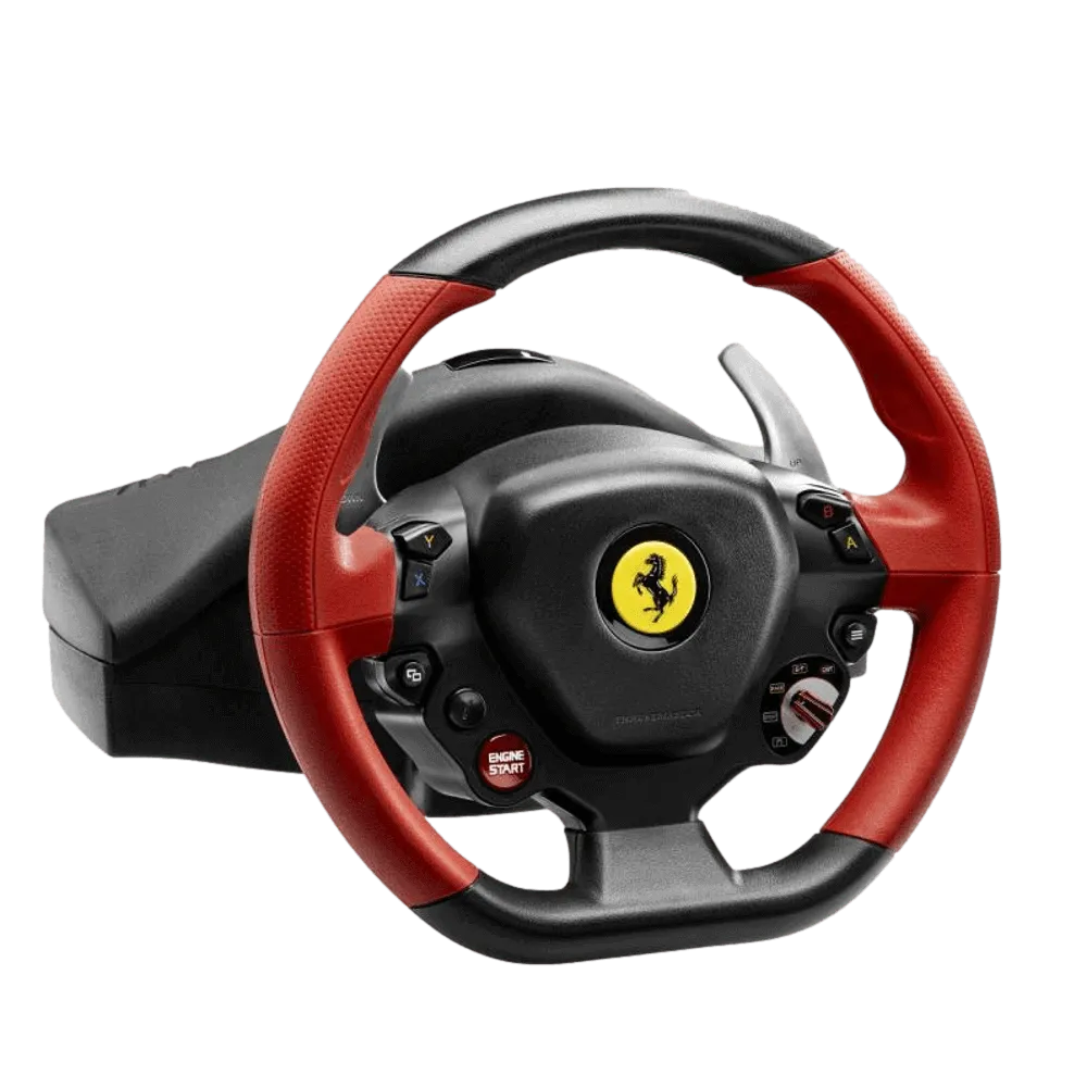 הגה מירוצים Thrustmaster Ferrari 458 Spider – Xbox One – שחור