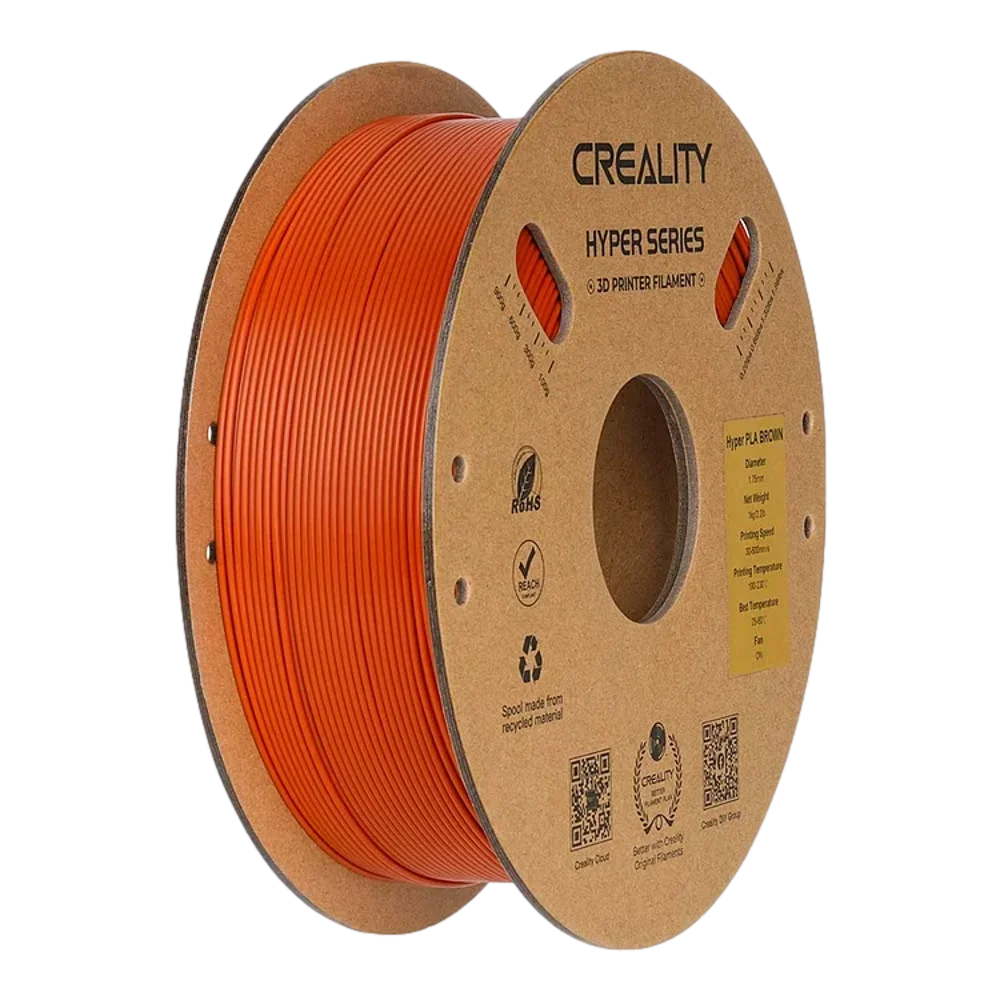 סליל פילמנט PLA אפור 1.75 מ"מ 1 ק"ג למדפסות Creality 3D מהיר ומדויק באחריות יבואן רשמי