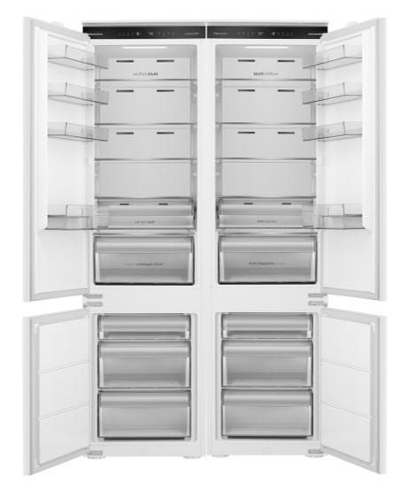 מקרר אינטגרלי Hisense מקפיא תחתון 284 ליטר דגם RB3B280NEWE1