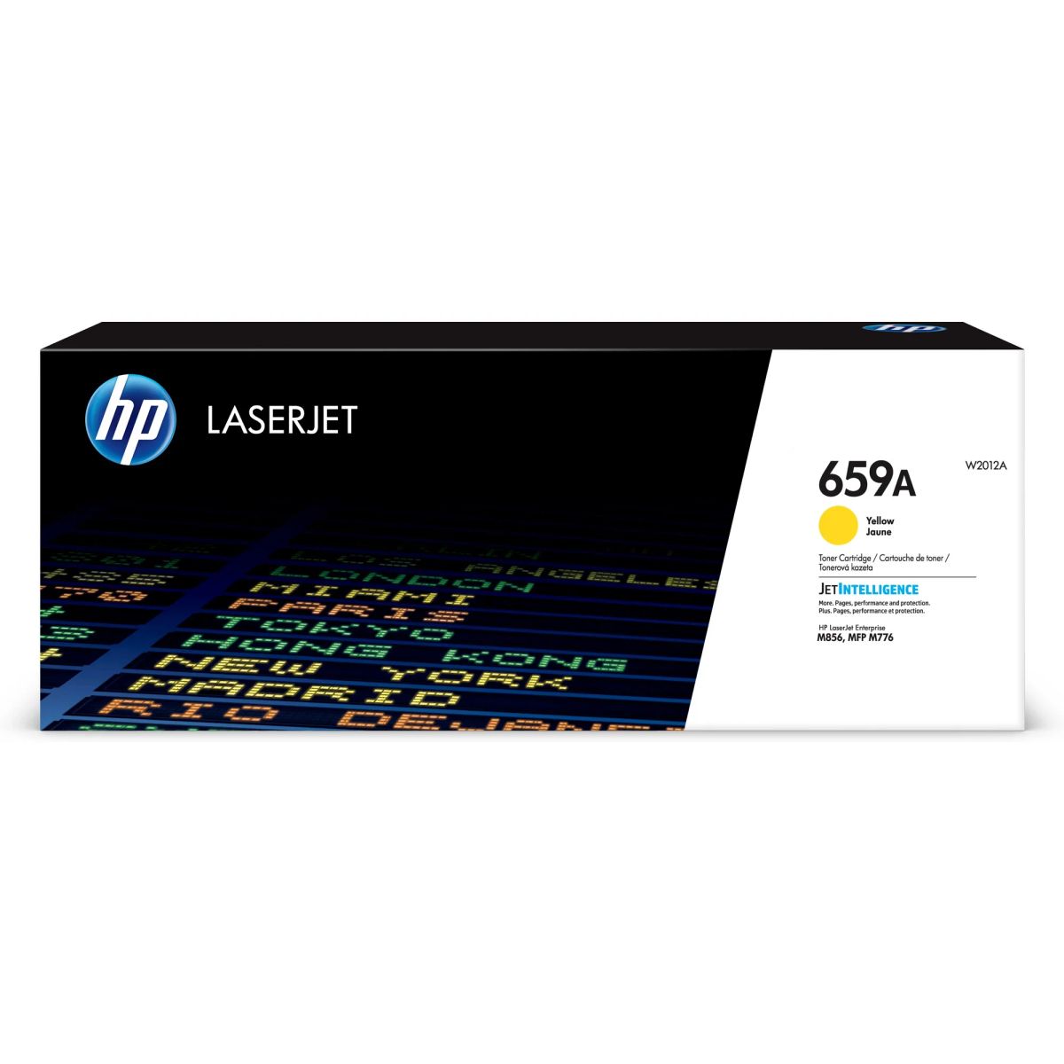 טונר HP צהוב 659A ל W2012A M856 776