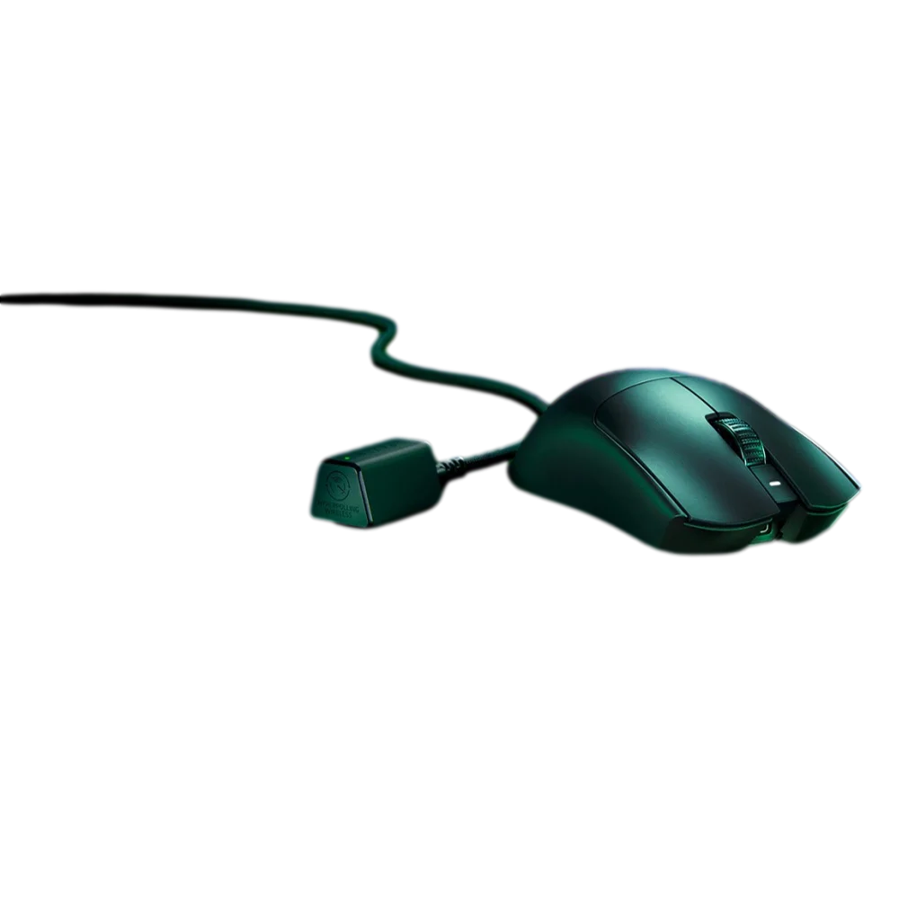 עכבר גיימינג אלחוטי Razer Viper V3 Pro – משקל 55 גרם – חיישן Focus Pro 35K – קצב דיגום HyperPolling 8K – 6 כפתורים לתכנות – סוללה עד 95 שעות – צבע שחור
