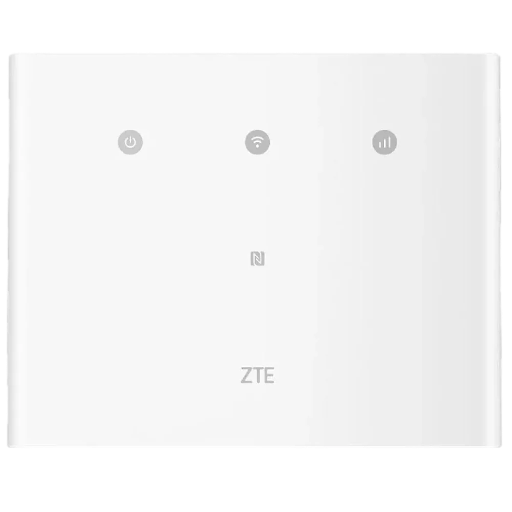 נתב סלולרי שולחני 4G ZTE MF296R LTE CAT6 Wi-Fi 5 Dual Band 1200Mbps 4 יציאות Ethernet באחריות יבואן רשמי