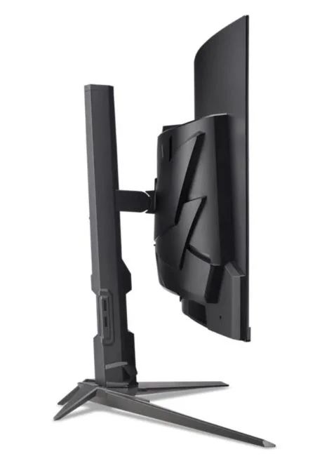 מסך גיימינג קעור Acer Predator X34 X5 – גודל 34 אינץ' – פאנל OLED – רזולוציה 3440x1440 – קצב רענון 240Hz – זמן תגובה 0.03ms GTG – חיבור USB-C בהספק 90W