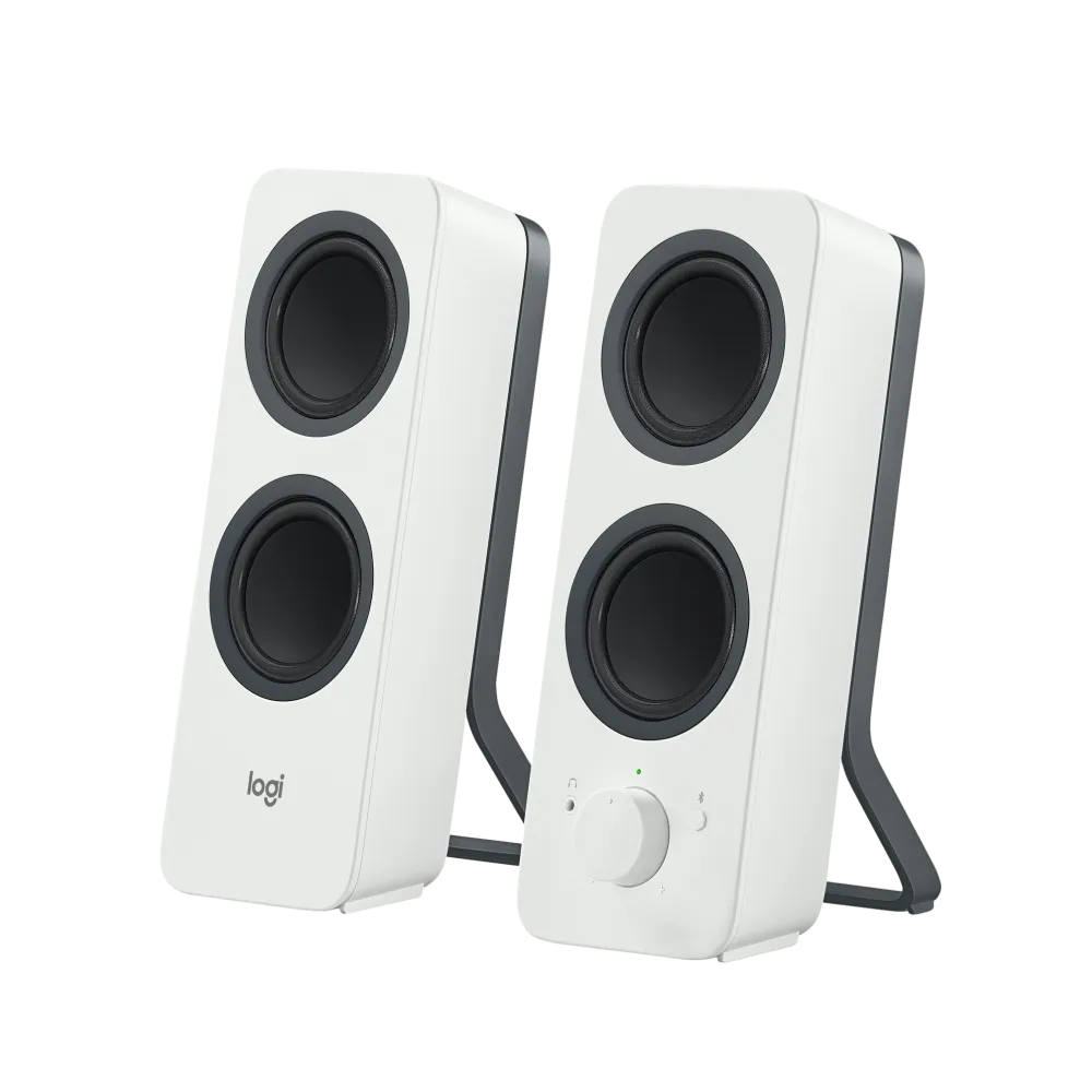 רמקולי מחשב Logitech Z207 – סטריאו Bluetooth – 10W שיא / 5W RMS – כניסת 3.5 מ"מ – צבע שחור