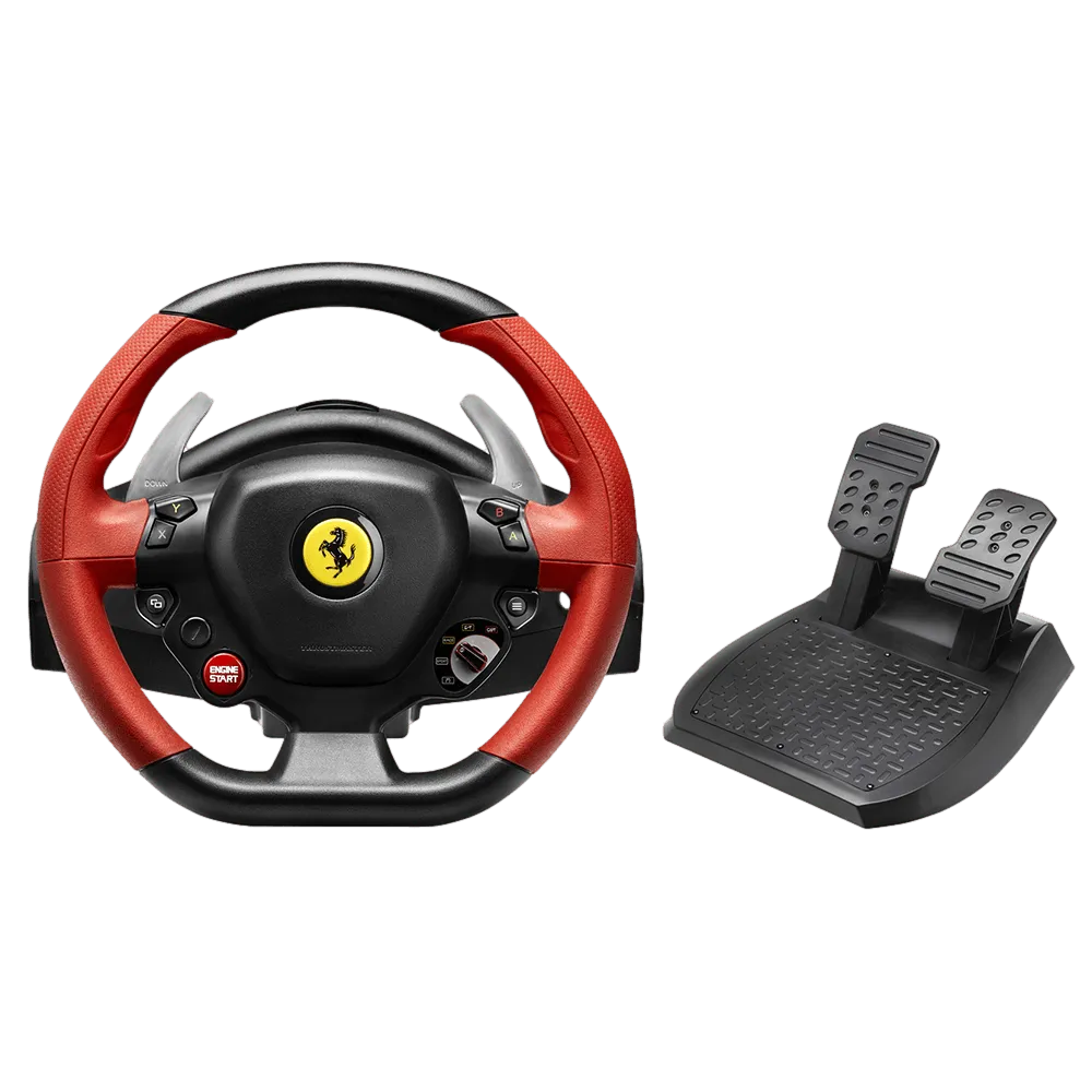 הגה מירוצים Thrustmaster Ferrari 458 Spider – Xbox One – שחור