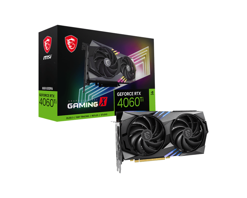כרטיס מסך MSI GeForce RTX™ 4060 Ti GAMING X 8G