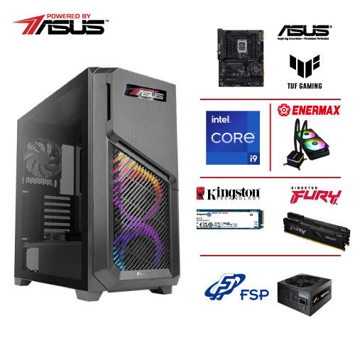 GAMING CASE PS750W Z790 DDR4 I9-13900K 2x16GB 1TB NVME