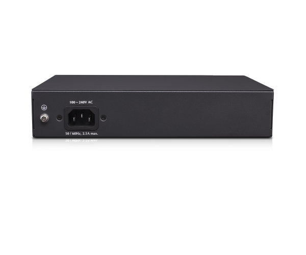 סוויץ 2PORT UPLOAD 1GB + Provision PoES-08120C+2GI 8port 10 100