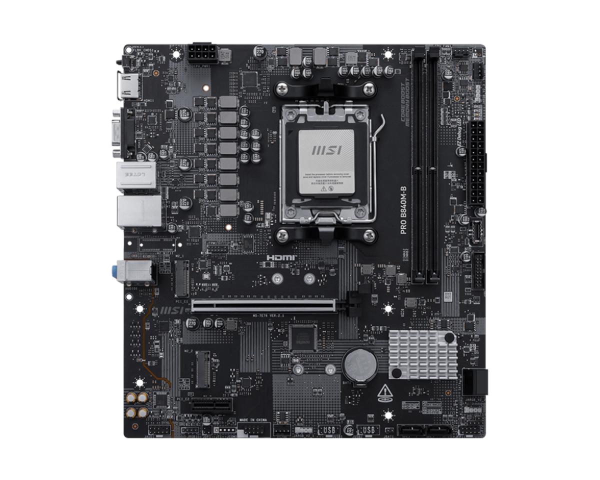 לוח אם  MSI PRO B840-B