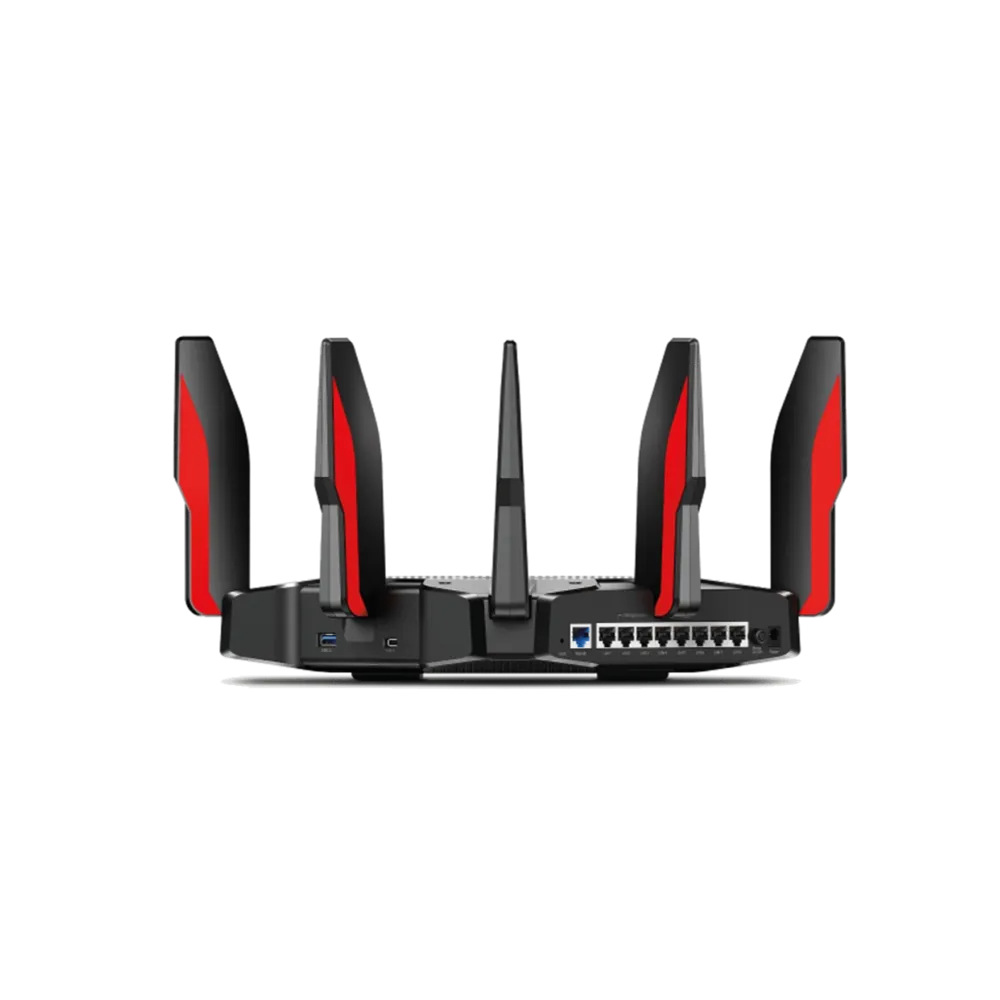נתב גיימינג Tp-Link ARCHER AX11000 Tri-Band Wi-Fi 6 AX11000 10Gbps 4804Mbps 5GHz מהיר במיוחד באחריות יבואן רשמי 3 שנים