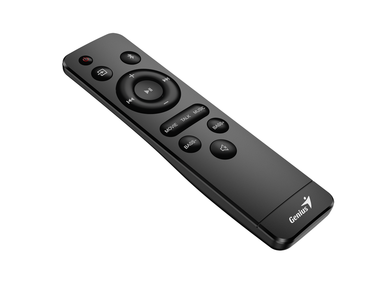 רמקולים Genius SW-2.1 1850BT Bluetooth 25W סאבוופר עץ AUX באחריות יבואן רשמי