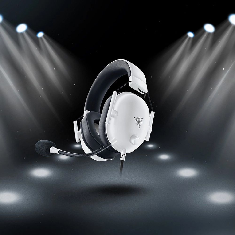 RAZER BLACKSHARK V2 X – אוזניות גיימינג לבן