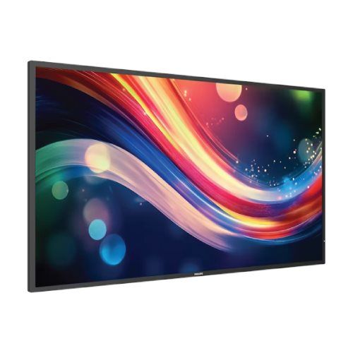 מסך שילוט מקצועי Philips 50" 4K UHD דגם 50BDL4050Q - בהירות 500 ניט לעבודה רציפה 24/7 עם Android 10