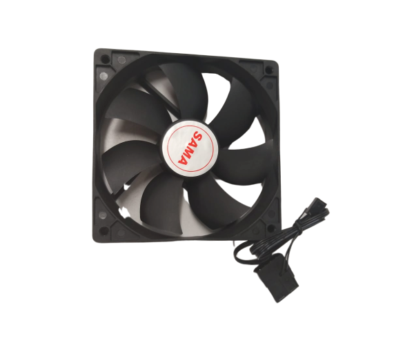 מאוורר למארז SAMA 12CM חיבור MOLEX