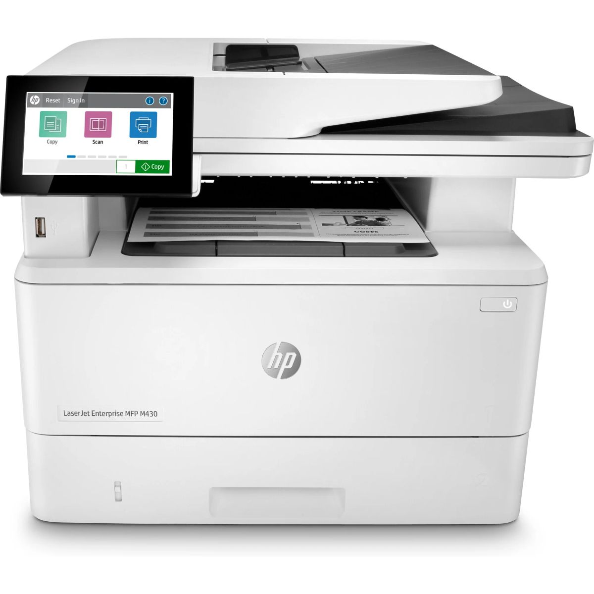 מדפסת HP ליזרג'ט Ent MFP M430f
