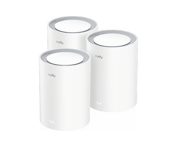 נתב מגדיל טווח Cudy BE3600 Gigabit Mesh Wi-Fi 7 System 3Pack