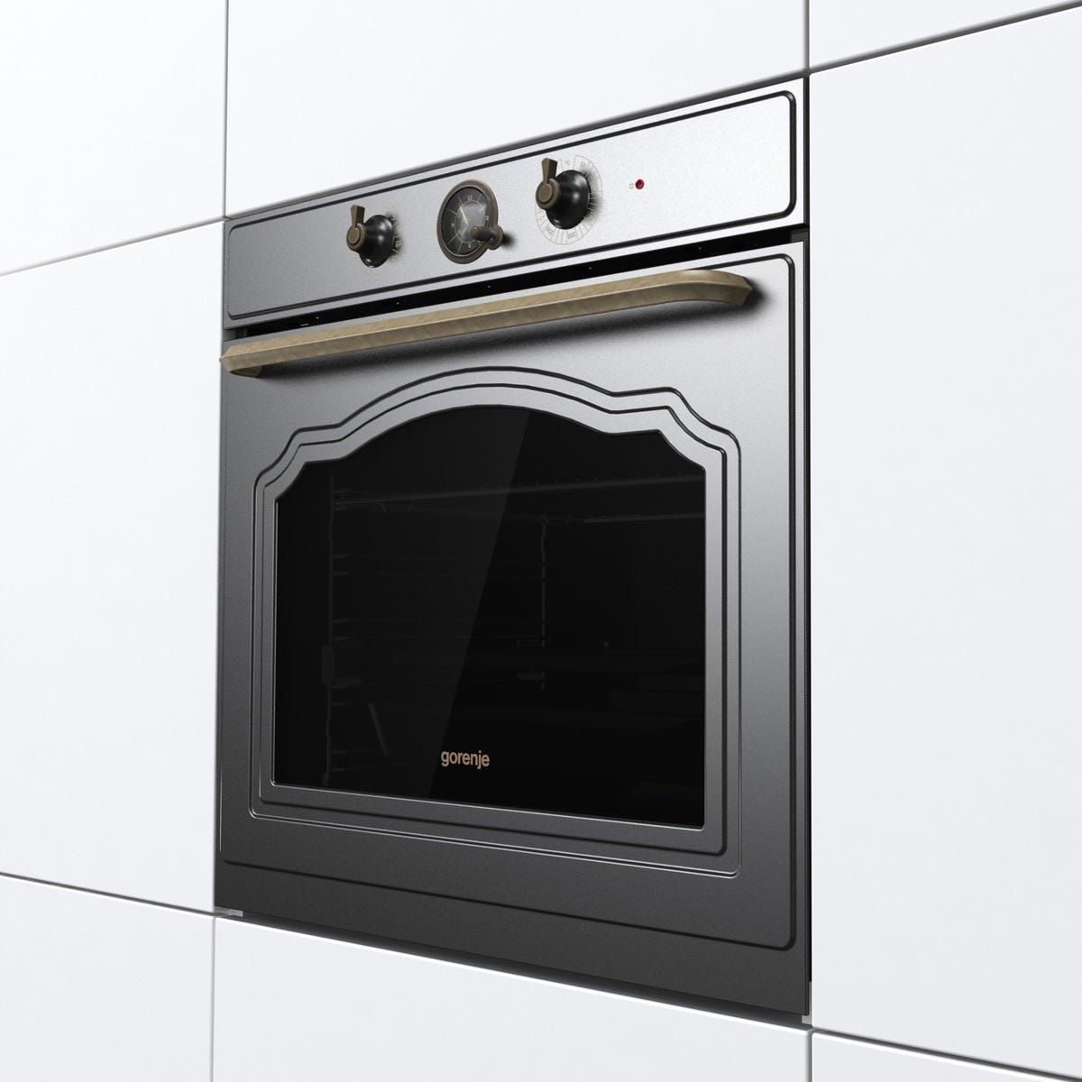 תנור בנוי gorenje בגימור שחור דגם BOS67372CLB