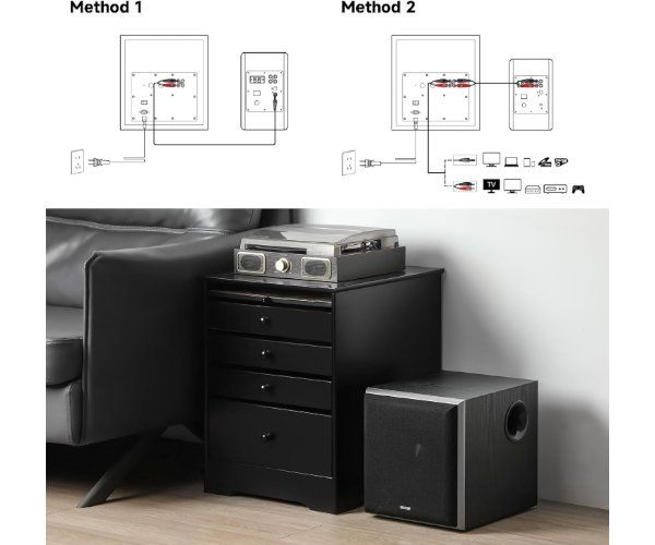 סאבוופר EDIFIER T5 8 Inch Powerd Subwoofer 70W RMS