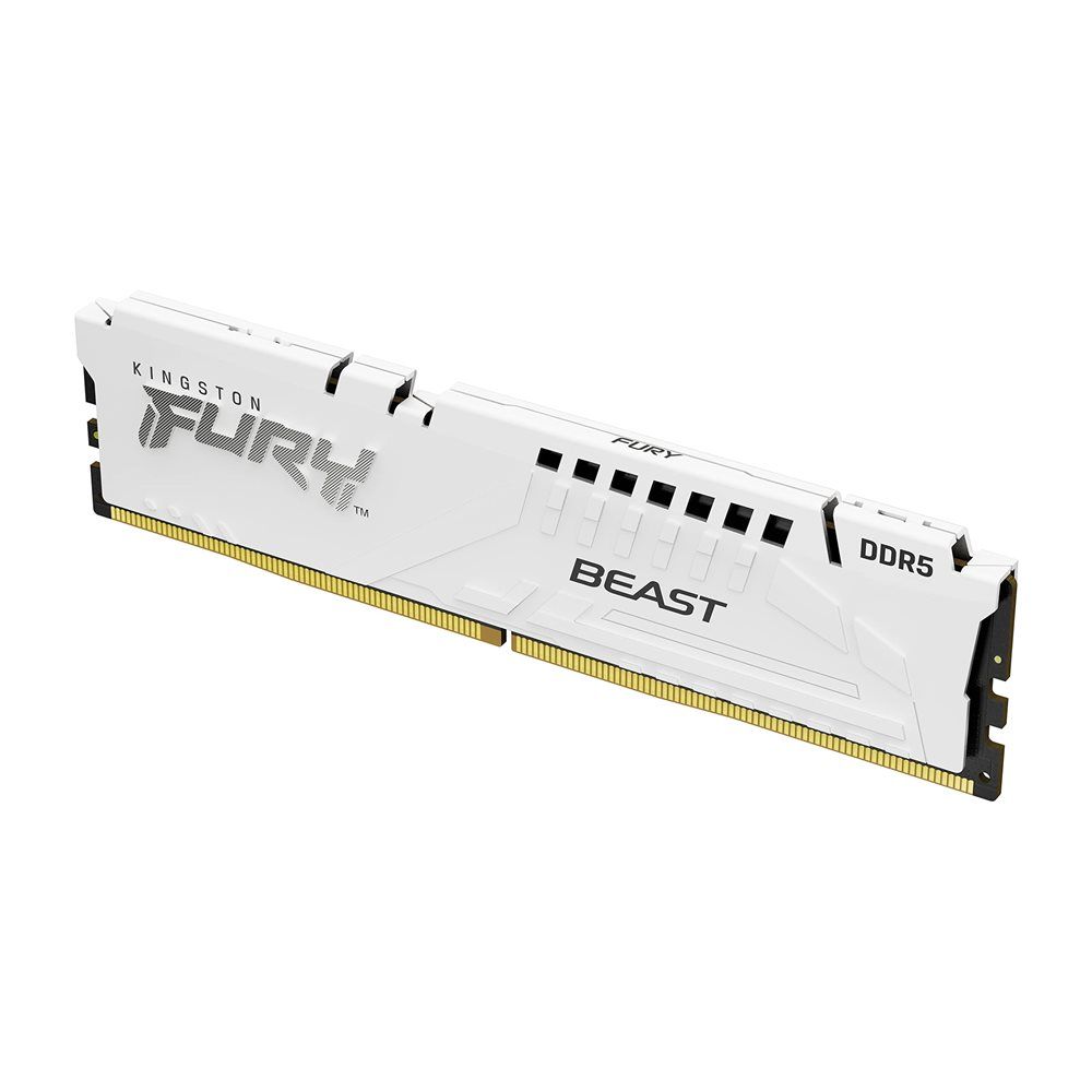 זיכרון Kingston FURY Beast DDR5 32GB 5600MT/s CL36 לבן EXPO