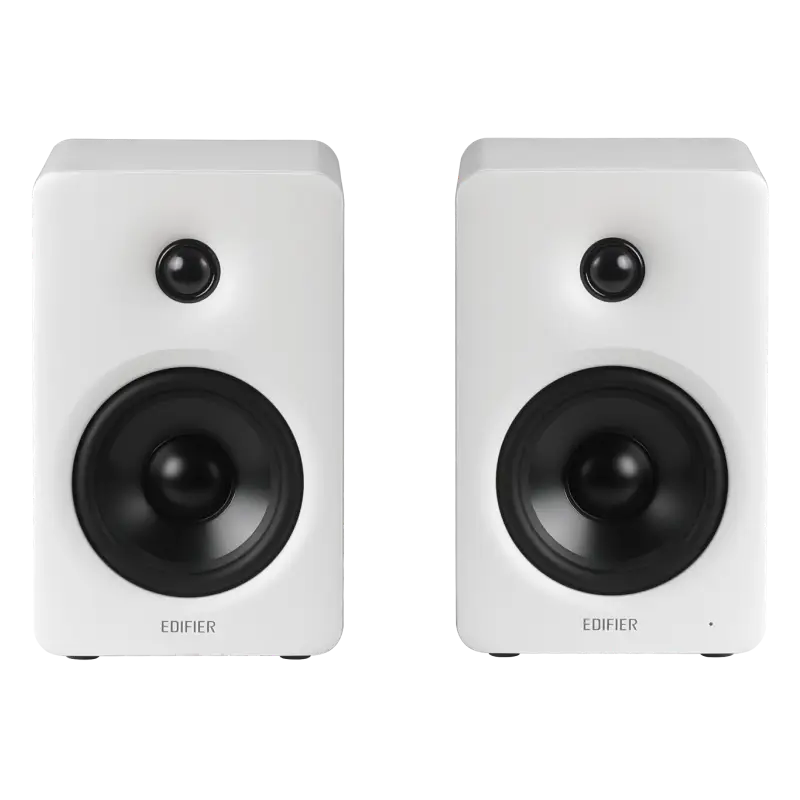 רמקולים אקטיביים Edifier M90 – הספק 100W RMS – טווח 50Hz-40kHz – HDMI eARC – Bluetooth – לבן