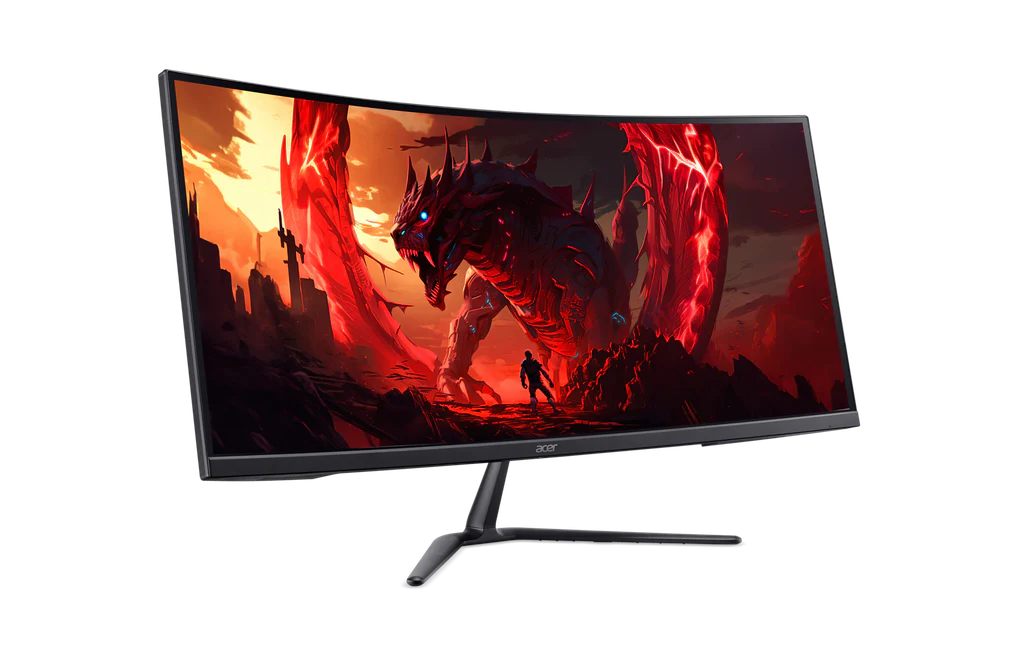 מסך גיימינג קעור Acer Nitro ED320QR S3 – 31.5 אינץ' – Full HD 1920x1080 – VA – 180Hz – זמן תגובה 1ms