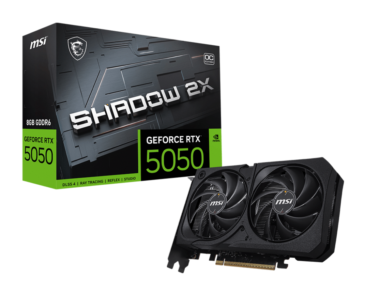 כרטיס מסך GeForce RTX 5050 8G SHADOW 2X OC