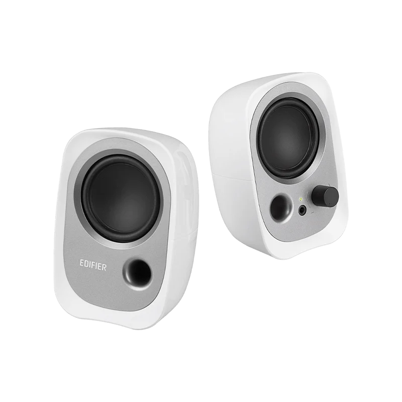 רמקולים Edifier R12U – הזנת חשמל ב-USB – לבן