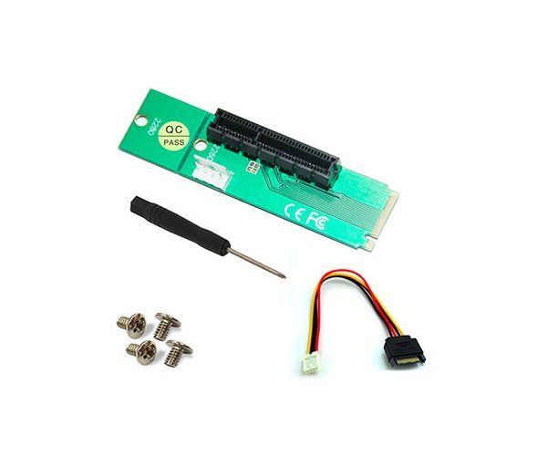 מתאם מ-M.2 ל-PCIe X4