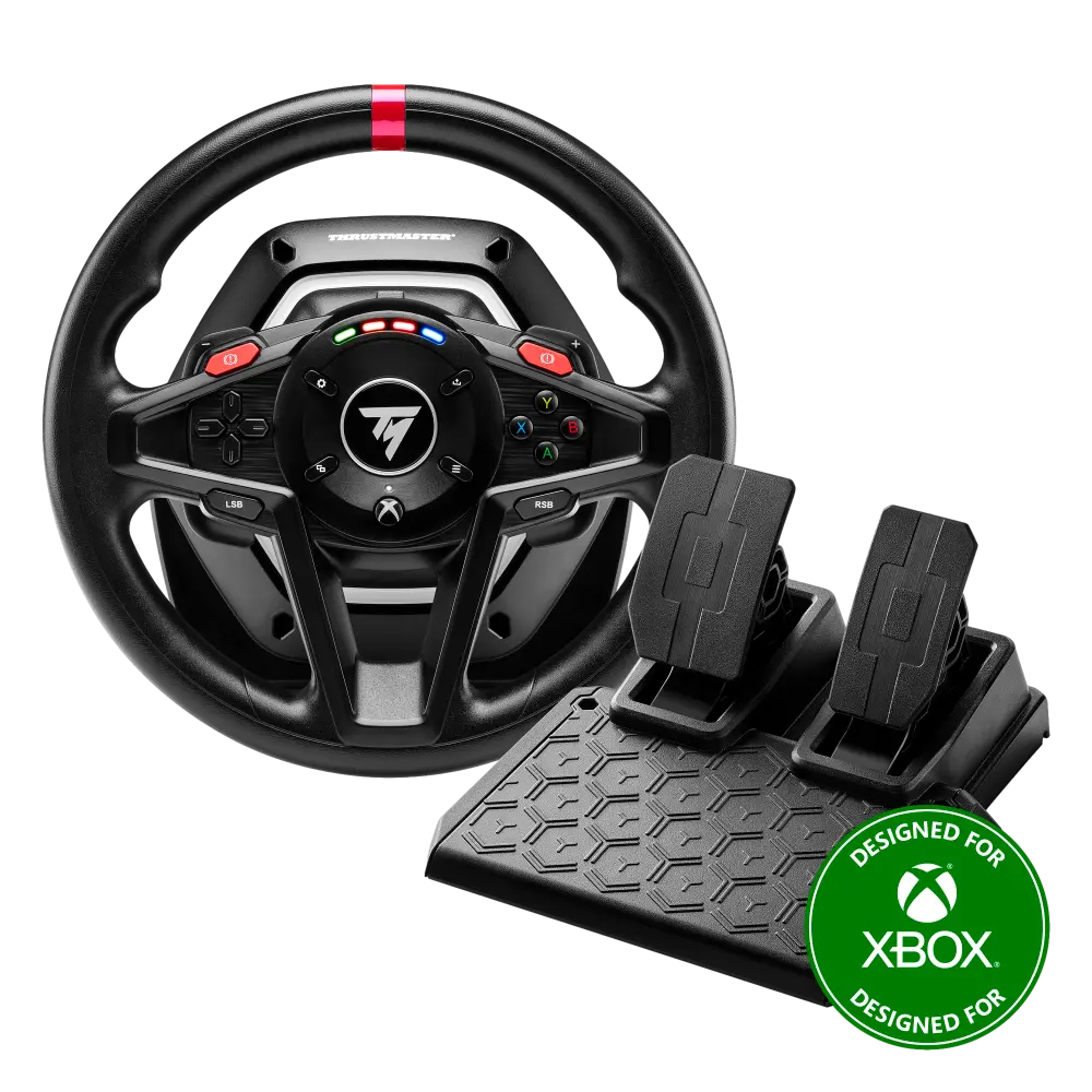 הגה מירוצים Thrustmaster T128X – Xbox One/Series ו-PC – כולל דוושות מגנטיות