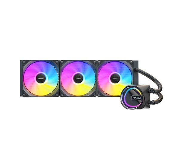 קירור נוזלי משולש Antec SKELETON 360 ARGB Black INTEL AMD