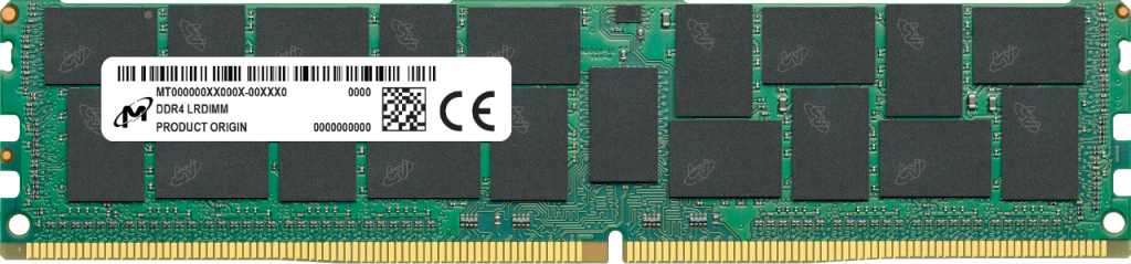 Micron DDR4 LRDIMM 128GB 4Rx4 3200MHz CL22 (16Gbit)