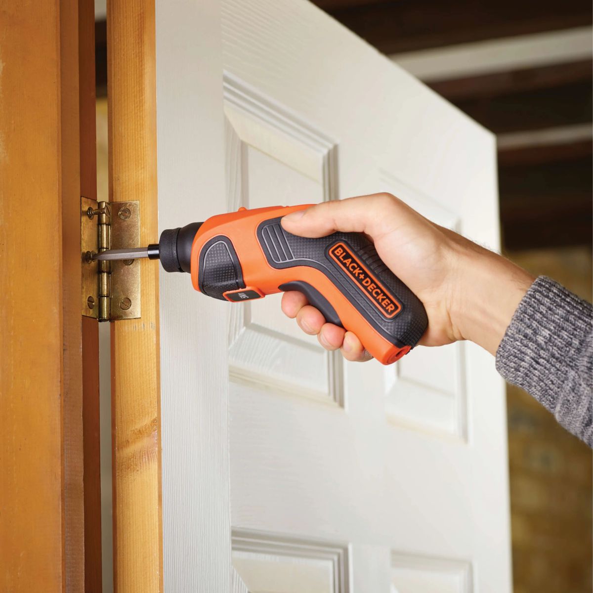 מברג נטען BLACK&DECKER 3.6V Li-ion קומפקטי 6Nm מהירות 190 סל"ד באחריות יבואן רשמי
