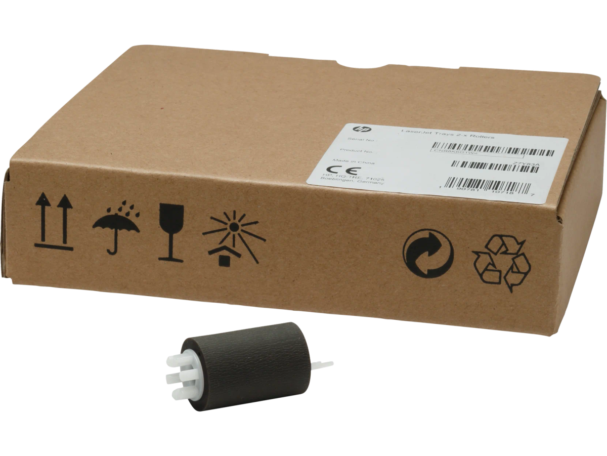 ערכת גלגלות הזנה HP Z7Y83A למגשים 2 ומעלה – טכנולוגיית לייזר – תפוקה 200,000 עמודים – לסדרות LaserJet Managed E725xx ו-E778xx