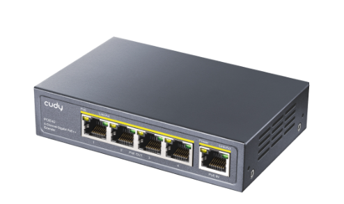 CUDY 4-Channel Gigabit PoE++ Extender POE40