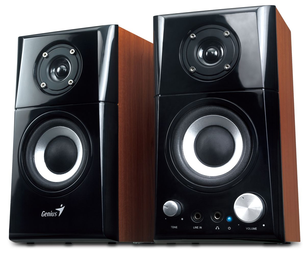 רמקולים עץ GENIUS SP-HF500A II