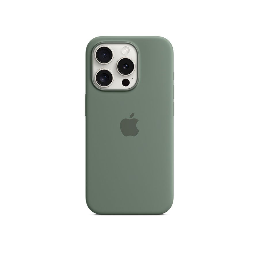 iPhone 15 Series Silicone Cases with MagSafe - Winter Blue