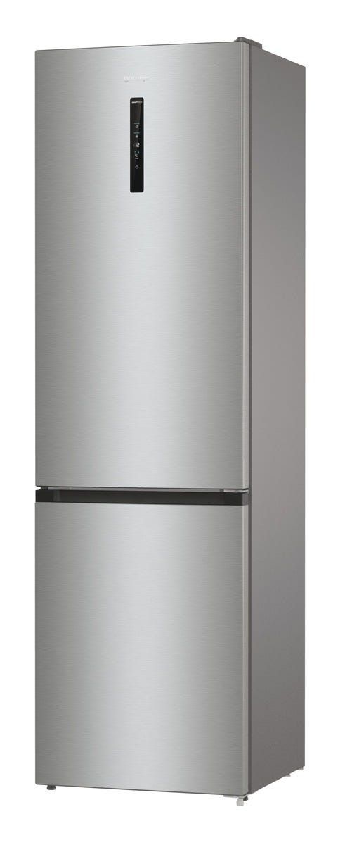 מקרר 2 דלתות gorenje  מקפיא תחתון 363 ליטר בצבע נירוסטה דגם NRK6202AXL4