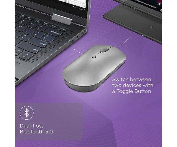 עכבר אלחוטי שקט Lenovo 600 BT Silent Mouse