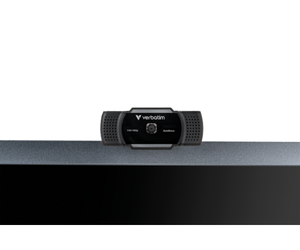 מצלמת אינטרנט Verbatim AWC-01 FHD 1080P Autofocus with Mic