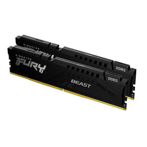 זיכרון Kingston FURY Beast DDR5 32GB 5200MT/s CL40 שחור Kit2