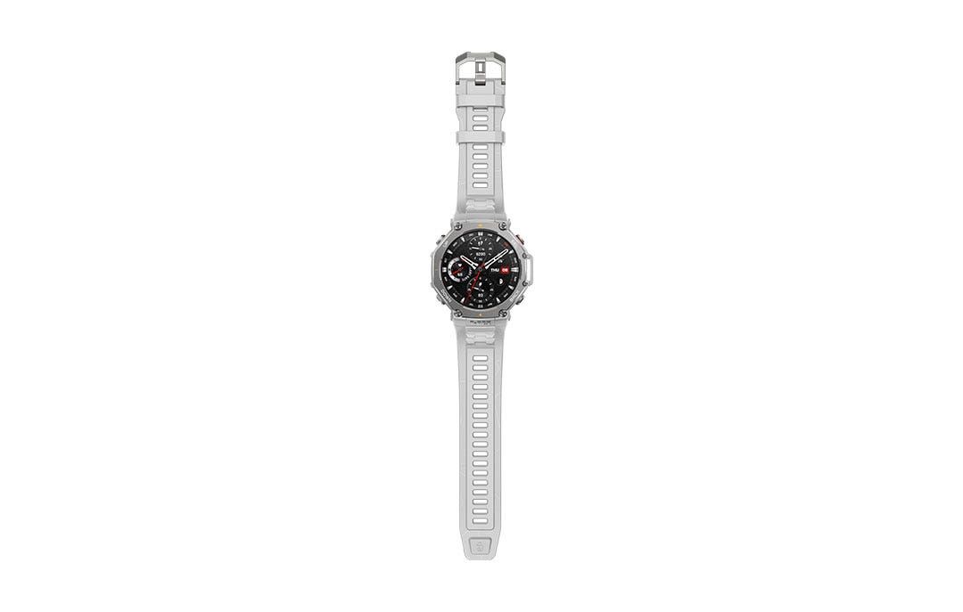 שעון חכם Amazfit T-Rex 3 48mm – מסך AMOLED 1.5" – GPS דו-תדרי – עמידות 10ATM – סוללה עד 27 ימים – אפור