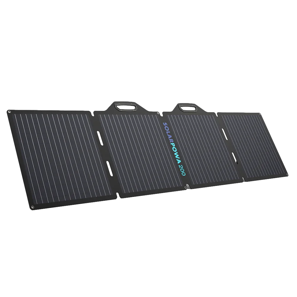פאנל סולארי BigBlue SolarPowa B504V – הספק 200W – מתח 24V – ציפוי ETFE – יעילות עד 23%