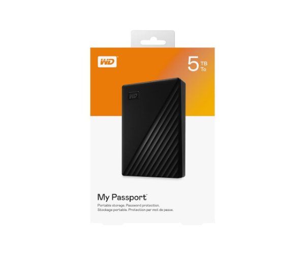 דיסק חיצוני Western Digital My Passport 5TB 2.5 usb 3.2