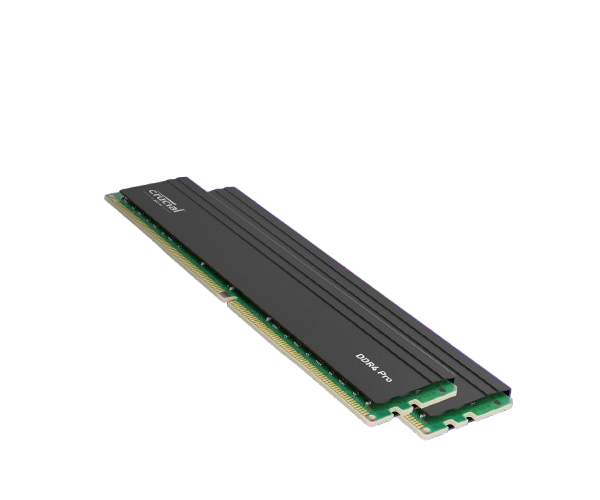 זיכרון לנייח Crucial Pro 32GB (2x16GB) – DDR4 – 3200MHz – CL22 – שחור